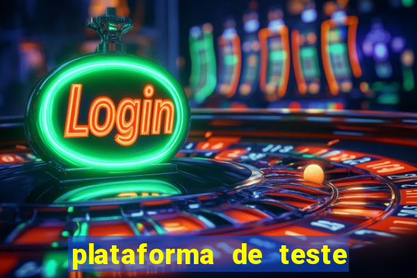 plataforma de teste pg demo